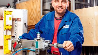 Mit dem Neubau entstanden laut Unternehmensangaben moderne sowie auf die Zukunft ausgerichtete Arbeitsplätze.  (Jean Müller)