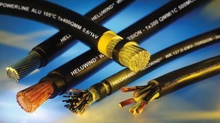 Die neue Serie Heluwind WK Powerline ALU Helukabel eignet sich sowohl als Leistungskabel als auch als Torsionskabel. (Bild: Helukabel)