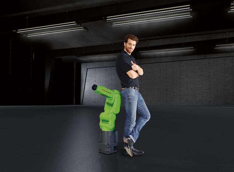 Der kleinste und jüngste kollaborative Roboter von FANUC: der CR-4iA mit 4 kg Traglast und 550 mm Reichweite (Fanuc)