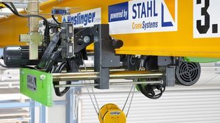 Stahl Cranesystems baut seit 2009 keine Krananlagen mehr, sondern treibt stattdessen die Entwicklung und den Bau moderner Hebe-, Fahr- und Steuertechnik intensiv voran. Bild: Stahl Cranesystems (Archiv: Vogel Business Media)
