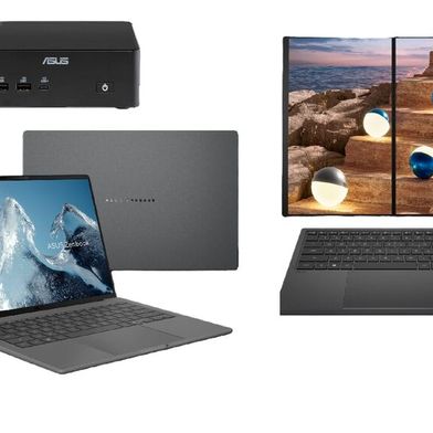 Mit neuen leistungsfähigen Alltags-Computern erweitert Asus auf der CES 2026 das KI-Portfolio.  (Bild: Asus)