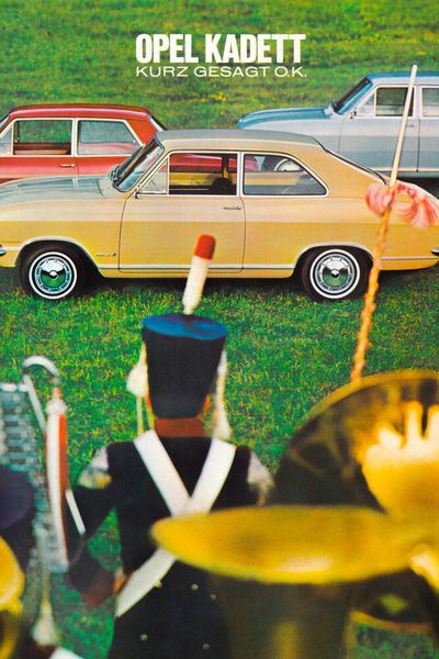 Zapfenstreich oder den Marsch geblasen? Die Werbung gab sich seinerzeit durchaus zwei- bzw. mehrdeutig.  (Bild: Opel)