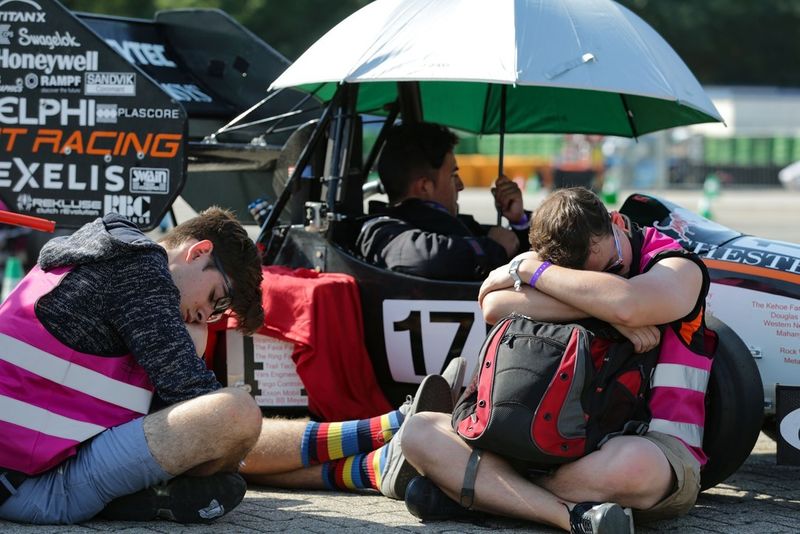Bereits seit 10 Jahren kämpfen Studententeams aus aller Welt am Hockenheimring bei Formula Student Germany mit ihren selbstkonstruierten Rennboliden um den Sieg. (Formula Student Germany/ Hirvonen)