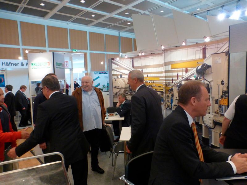 Impressionen der Stanztec 2016 in Pforzheim. (Finus)