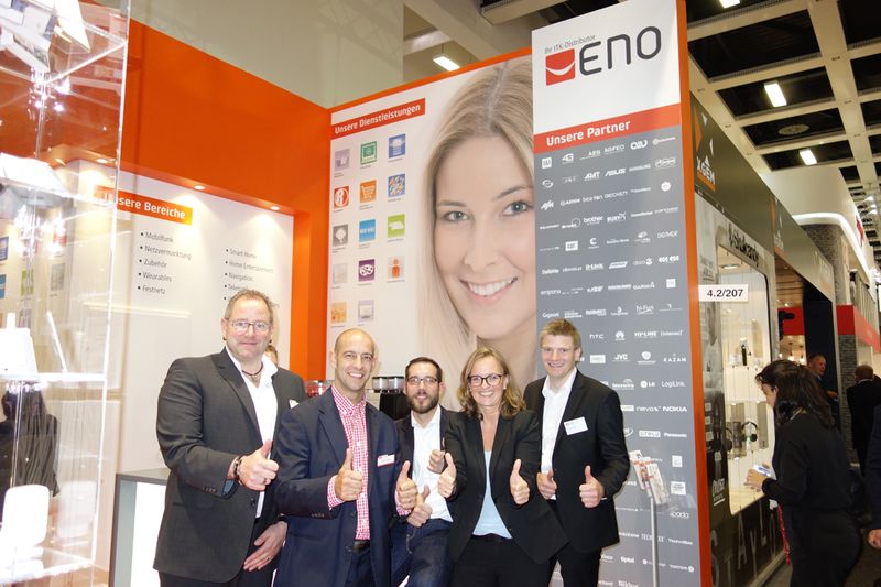 Das ENO Team ist auch noch an Tag 4. motiviert (Bild: IT-BUSINESS)