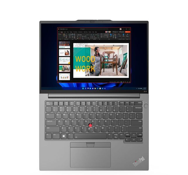 Das Thinkpad E14 Gen 5 ist nun auch mit einem 16:10-Display ausgestattet.  (Bild: Lenovo)