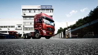 Knorr Bremse baut seine Zusammenarbeit mit dem chinesischen Nutzfahrzeughersteller Dongfeng aus. (Tobi Bohn/Knorr Bremse)