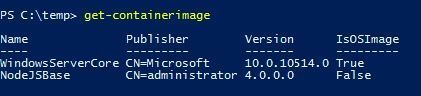 Microsoft stellt auch Images zur Verfügung, auf deren Basis Entwickler Container mit Node.JS erstellen können. (Thomas Joos)