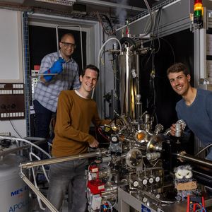 The research Team is working on an ambitious research project.(Source:  Empa)