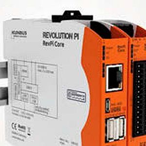 SPS-Steuerungsmodul Kunbus RevPi Core: Das gesamte RevPi-System ist modular und offen aufgebaut, es kann nach individuellen Anforderungen bestückt, erweitert und konfiguriert werden.(Bild:  Kunbus GmbH)