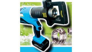 Es gibt eine neue Ausführung des mobilen Hand-Vormontagegerätes für Schneidring-Verschraubungen von Schwer Fittings. (Bild: Schwer Fittings)