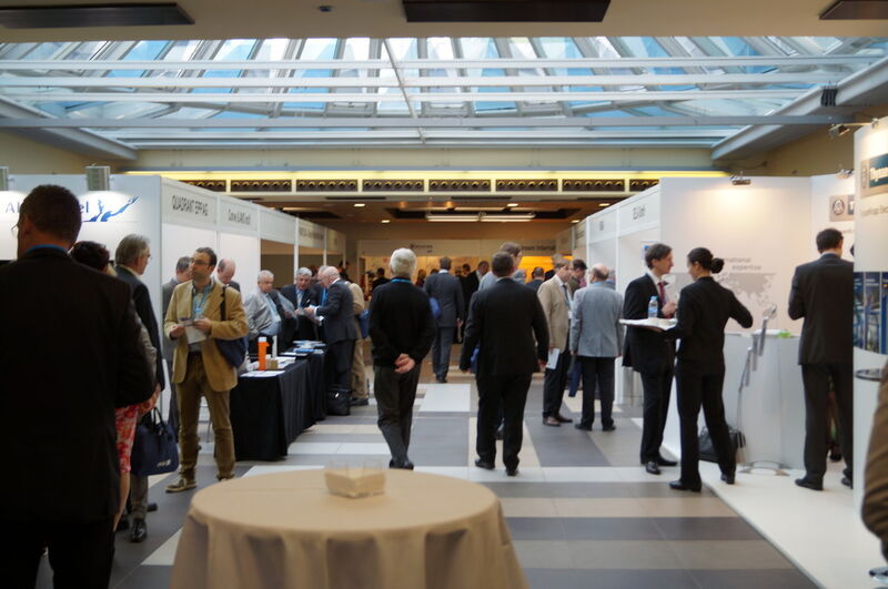 The accompanying exhibition showed technology companies, chlorine producers and component suppliers engaging in vivid discussions. (Picture: PROCESS)