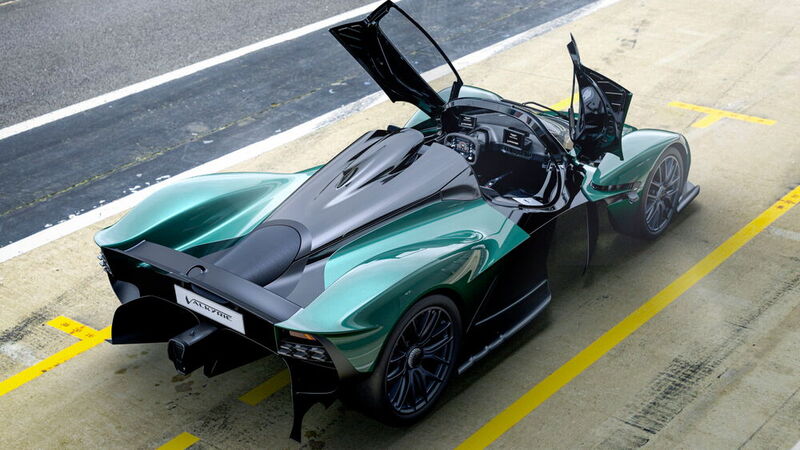 Aston Martin bietet den Valkyrie auch als Spider an.