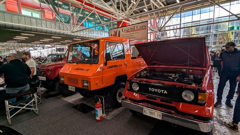 Als Hersteller von Motorrädern kennt man auch hierzulande die Marke Laverda. Doch das Unternehmen fertigte nicht nur Zweiräder, sondern 1984/1985 in nur rund 150 Exemplaren auch solche geländegängigen Klein-Lkw. (Bild: Dominsky – VCG)