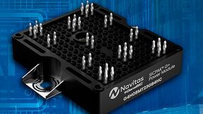 Navitas introduces a 2,300 V full-bridge SiC power module for applications including grid-scale storage, solar inverters and solid-state transformers. (Bild: Navitas)