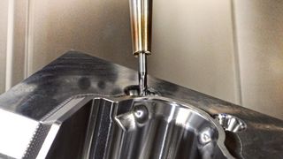 The Haimer tool holders ensure stable machining. (Haimer)