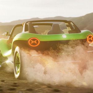 Beim ID Buggy handelt es sich um einen über 200 PS starken Hecktriebler.(Bild:  VW)