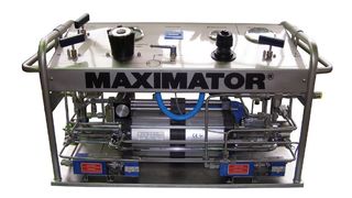 Die Wasserstoffverdichterstationen eignen sich auch für den Einsatz im explosionsgefährdeten Bereich.  (Bild: Maximator)