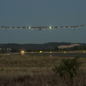 Landeanflug in Toulouse