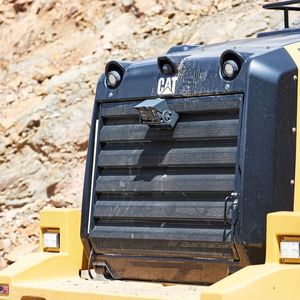 Überwachung des Rückraums eines Radladers zur Kollisionsvermeidung mit dem Visionary AI-Assist von Sick.(Bild:  Sick)