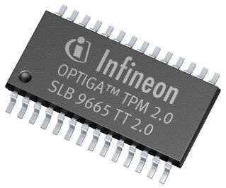 Ein „OPTIGA TPM 2.0“-Chip von  Infineon Technologies. (Infineon)