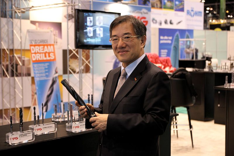 Firmenchef Hokeun Song: „Für den deutschen Markt ist die AMB die beste Messe in diesem Jahr.“ (Bild: Fouhy)