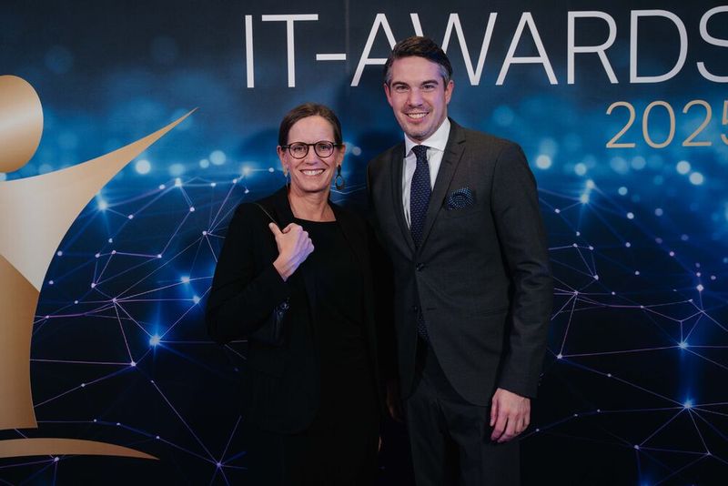 Daniela Kalküler und Nikolas Schran, beide G Data. (Bild: Manuel Emme Fotografie)