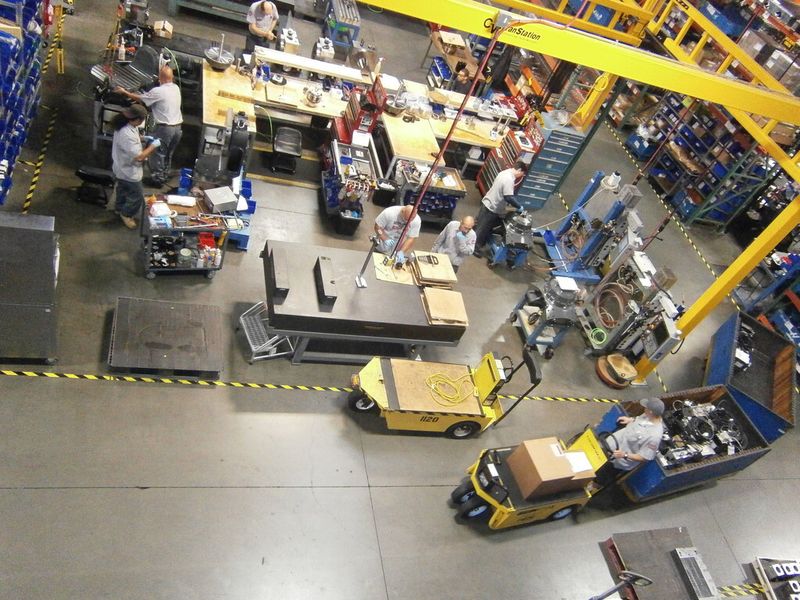 Impressionen aus dem Unternehmen Haas Automation in Oxnard, Californien, USA. (Bild: Königsreuther)