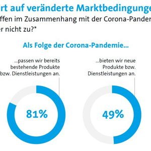 Die Unternehmen passen ihre Produkte und Lösungen der aktuellen Situation an.(Bild:  Bitkom)
