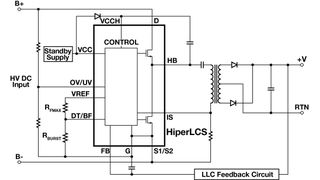 Bild 2: Ein HiperLCS in einer typischen Anwendung (Power Integrations)