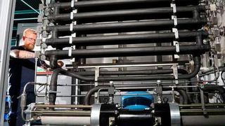 Haskel’s Hydrogen Geno refuelling station: Refuelling stations will be delivered across New Zealand for the nationwide green hydrogen network which is expected to be commissioned in 2022. (Business Wire)