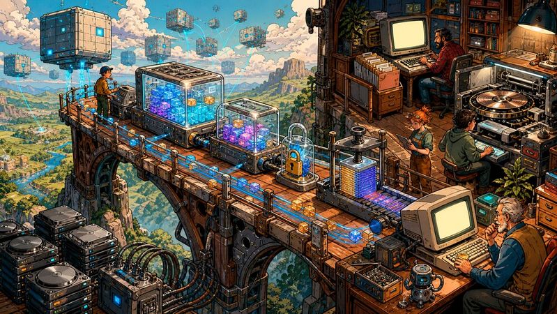 ZeroFS schlägt eine Brücke zwischen günstigem Objektspeicher und Anwendungen, die POSIX oder ein Blockgerät erwarten.(Bild:  KI-generiert)