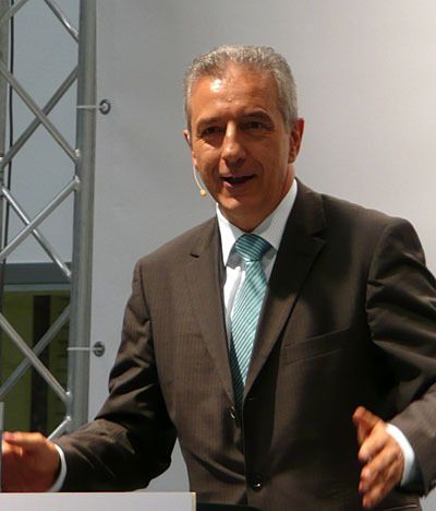 Stanislaw Tillich, Ministerpräsident Sachsen übermittelte seine Grußworte und versicherte die totale Unterstützung seitens der Politik für Hightech im Land Sachsen. (Archiv: Vogel Business Media)