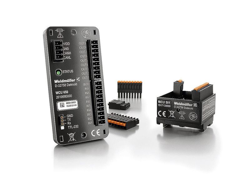 Die WCU-Logikmodule verfügen über eine Vielzahl vordefinierter Funktionsblöcke. (Weidmüller)