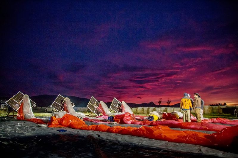 Testlauf des Project Loon in Neuseeland (Google)