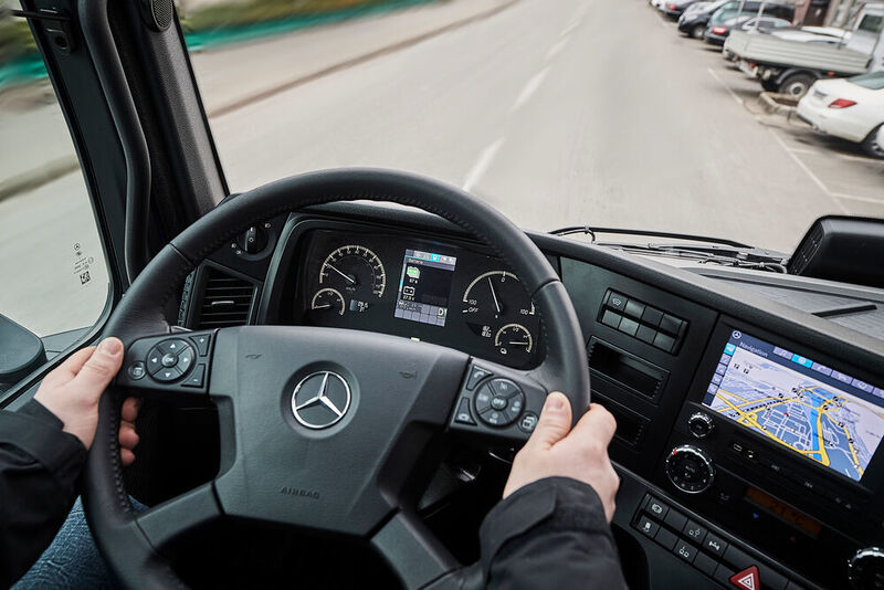 Zunächst stehen bei Daimler der innerstädtische Waren- und Lieferverkehr im Fokus. (Daimler)