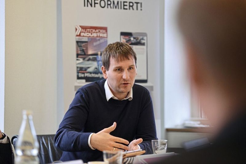 Christopher Reuß, EDAG Production Solutions. (Johannes Untch/Vogel Communications Group)