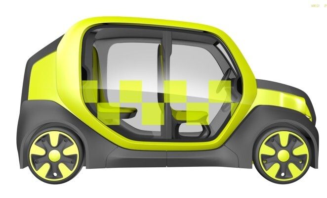 Das CITY eTAXI: Weltmeister im Leichtgewicht mit 550kg (Bild: ACM)