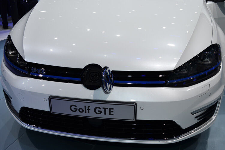 Der Golf GTE mit Plug-in-Hybrid kommt im Herbst in die Schauräume. (Foto: Rehberg)