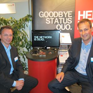 (l.) Martin Krausch und Dennis Schuster, Brocade(Bild: IT-BUSINESS)