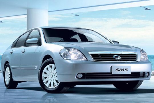 Ebenfalls ein Produkt der Nissan-D-Plattform: Der SM5 des sükoreanischen Herstellers Renault Samsung Motors. (Archiv: Vogel Business Media)