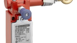 Seilzug-Notschalter Preventa XY2CJ von Schneider Electric abgewinkelt. (Bild: Schneider Electric)