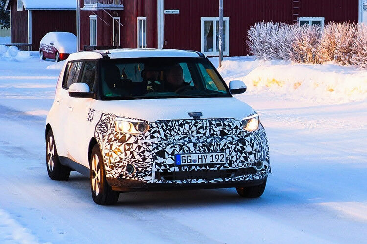 Kia testet in Nordschweden derzeit das Elektroauto Soul EV. (Foto: Kia)