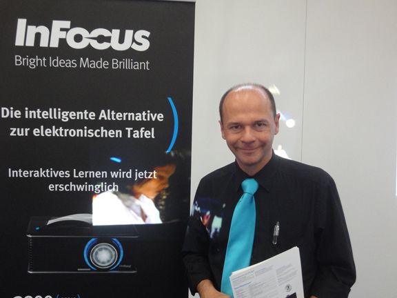 Stefan Klima, Infocus, ist immer brilliant informiert. (Archiv: Vogel Business Media)