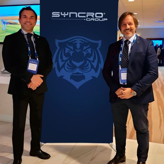 Paolo Gasparotto (left) has been appointed Sales Director of Syncro Group.(Source:  Syncro Group)