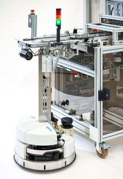 Die Smart Factory KL war der weltweit erste Industrie-4.0-Demonstrator. (SmartFactory-KL/C.Arnoldi)