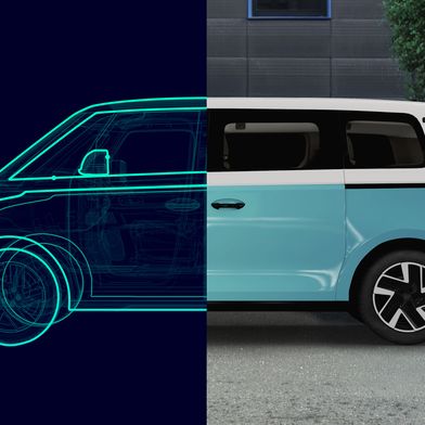 Virtual twins, AI-powered tests, and new validation concepts: vehicle development is becoming increasingly software-driven—and is thus gaining speed. (Image: Siemens)