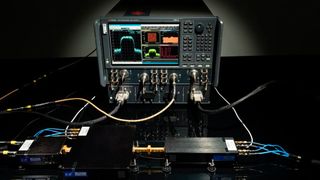 Keysight's vector component analyzer is based on the current N524XB series PNA-X microwave network analyzers, which are equipped with digital predistortion techniques. It optimizes signal integrity and minimizes distortion to achieve high data transmission speed. (Image:Keysight)