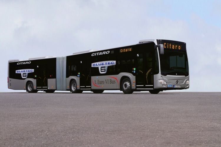 Bei der Abgasnachbehandlung des Stadtbusses setzt Mercedes auf die Blue-Tec-6-Technologie. (Foto: Daimler AG)