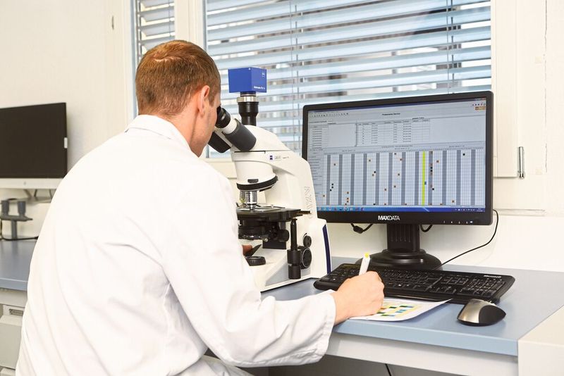 Abb.3: Über einen Web-Zugang sind die Daten aus dem Prüflabor auch für den Käser schnell und einfach zugänglich. (Bild: Labeco)